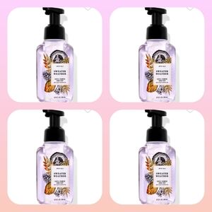 FOUR (4) SWEATER WEATHER GENTLE FOAMING HAND SOAPS
